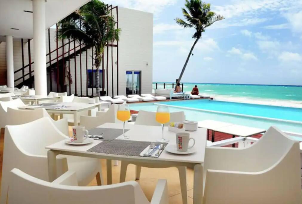Mareazul Beachfront Apartment 2Br Private Pool Casa Ancora Playa del Carmen Zewnętrze zdjęcie