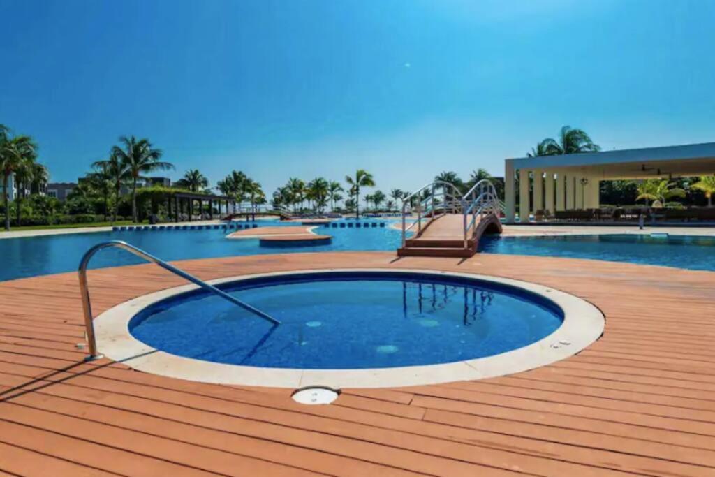 Mareazul Beachfront Apartment 2Br Private Pool Casa Ancora Playa del Carmen Zewnętrze zdjęcie