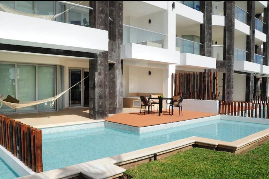 Mareazul Beachfront Apartment 2Br Private Pool Casa Ancora Playa del Carmen Zewnętrze zdjęcie